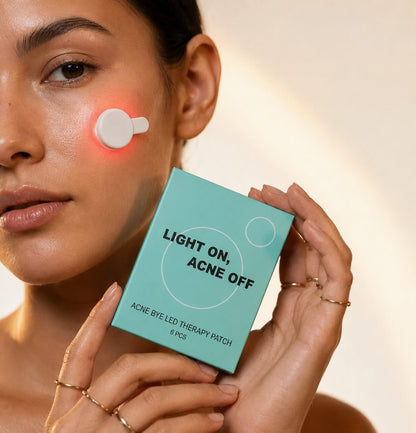 Light On, Acne Off™ - Red Light Acne Patches