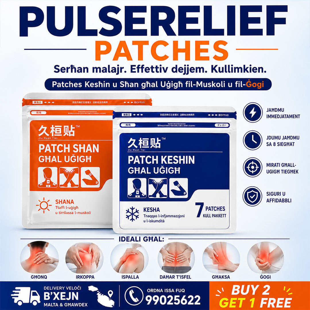 Japanese Pulserelief® Patches